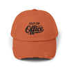 Unisex Distressed Cap Hats Printify Burnt Orange One size