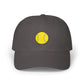 Tennis Ball Dad Cap — Minimal Embroidered Sports Hat Hats Printify Dark Grey One size