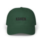 Karen Embroidered Dad Cap — Funny Personalized Name Baseball Hat Hats Printify Spruce One size
