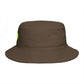 Tennis Ball Brown Bucket Hat — Retro Sport Casual Sun Hat Hats Printify