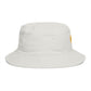Smiley Drip Bucket Hat — Retro Melted Smile Face Sun Hat Hats Printify