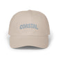 Coastal Dad Cap – Embroidered Beach Vibes Baseball Hat Hats Printify Stone One size