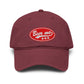 Beer Me Baseball Cap — Vintage Washed Hat with Red Patch