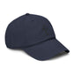 Embroidered Cross Baseball Cap — Washed Cotton Christian Hat Hats Printify