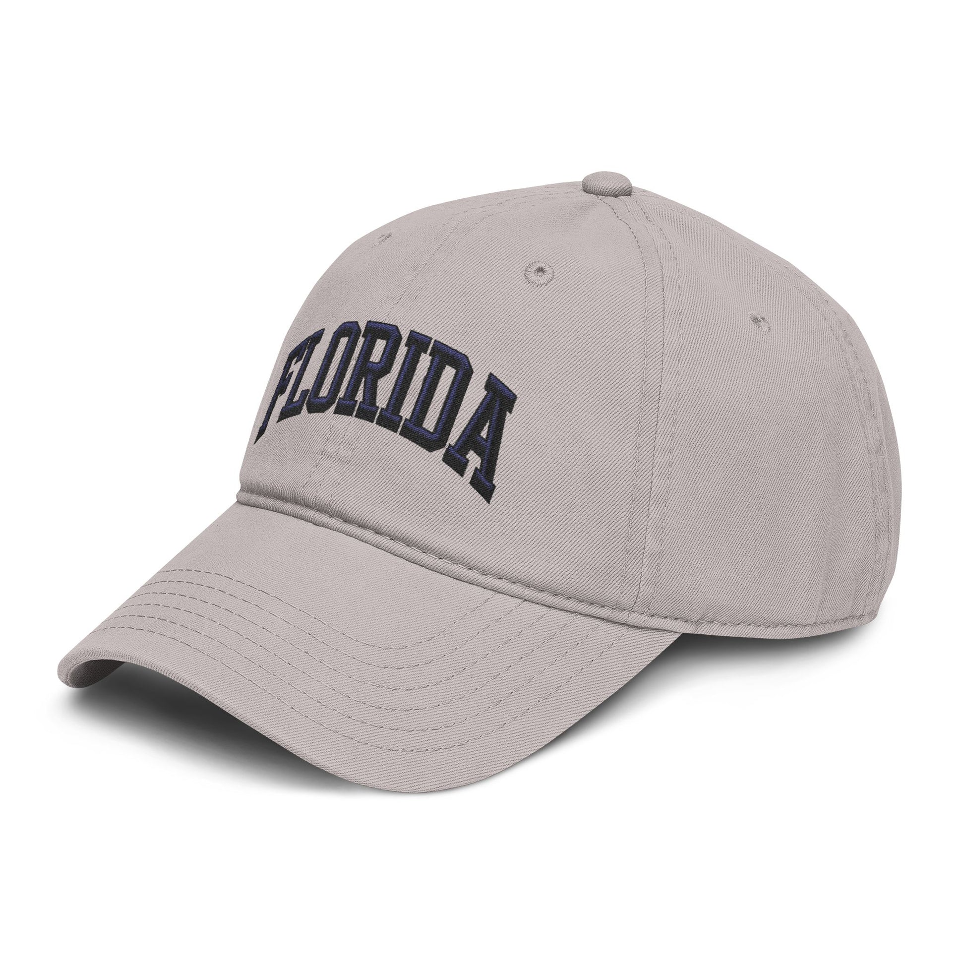 Florida Embroidered Washed Baseball Cap Hats Printify