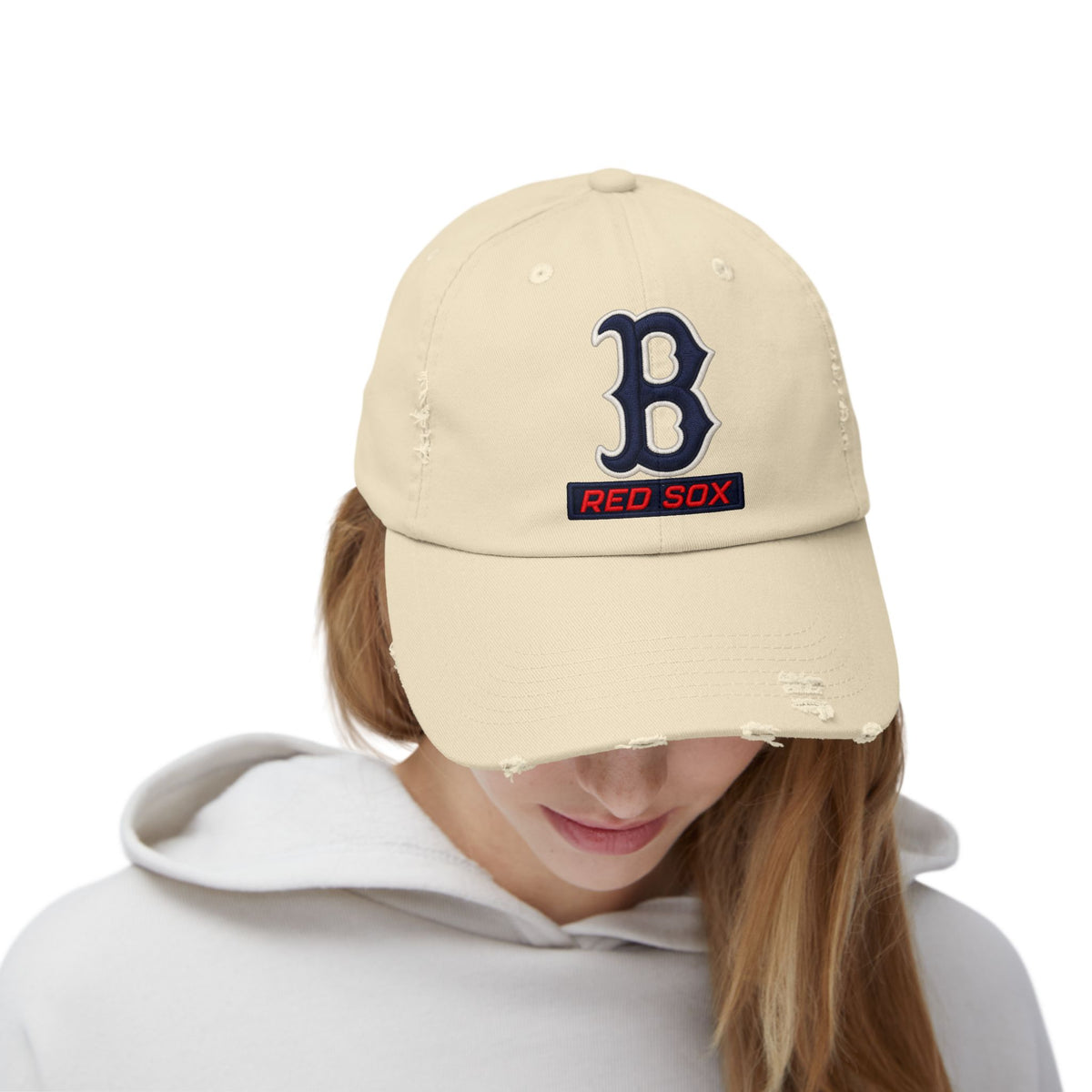 Boston Red Sox Distressed Baseball Cap Hats Printify