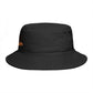 Bucket Hat — 'Jew' Logo with Bagels Embroidery | Retro Jewish Food Pride Cap Hats Printify