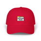 Dad Cap — "Epstein Files" Embroidered Archive Logo Hat Hats Printify Cranberry One size