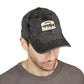 Vintage Fish Embroidered Cap Hats Printify
