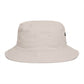 Christian Cross Bucket Hat — Minimal Faith Brown Sun Hat