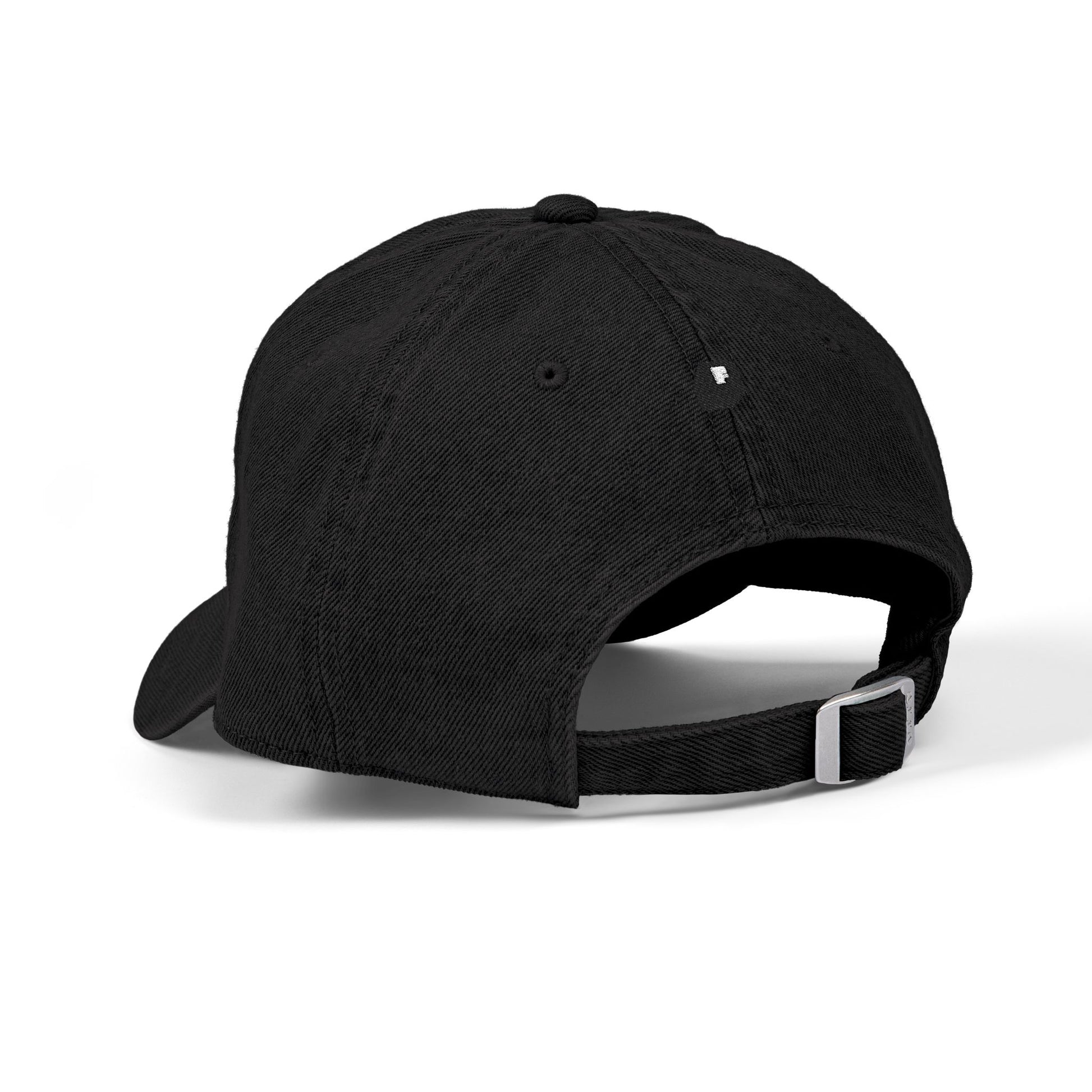 Embroidered Denim Baseball Hat – Classic LA Logo Cap Hats Printify