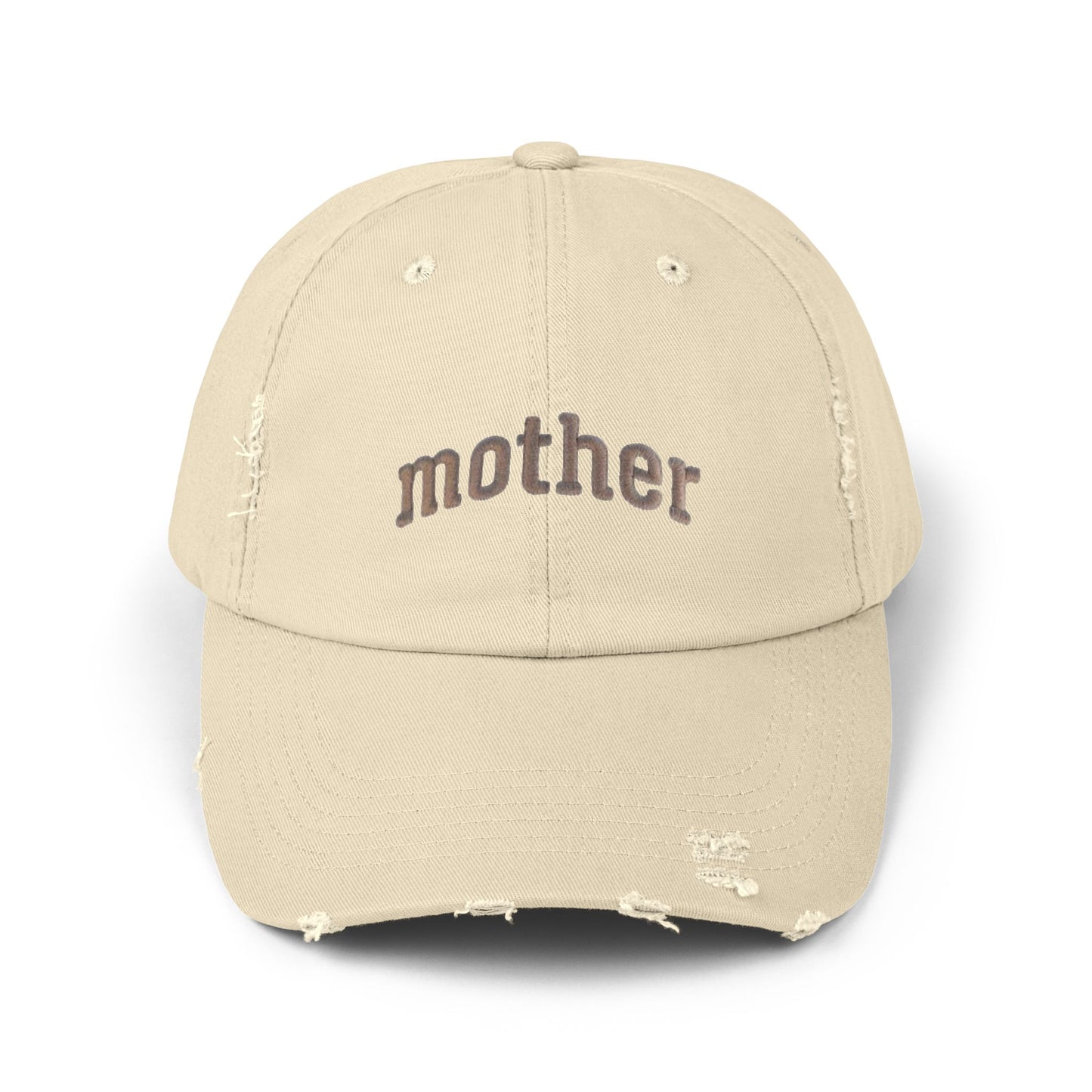 Mother Distressed Baseball Cap — Vintage Mom Hat, Casual Everyday Mom Gift