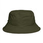 Flamingo Embroidered Bucket Hat — Brown Tropical Summer Sun Hat Hats Printify