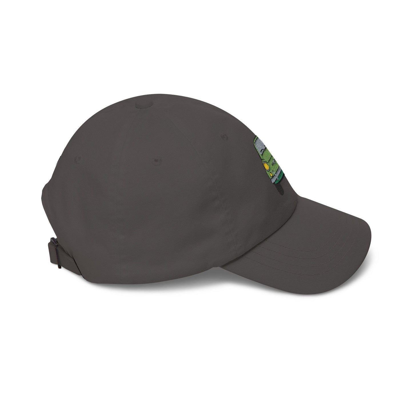 Vintage Green Beetle Dad Cap — Retro Car Baseball Hat Hats Printify