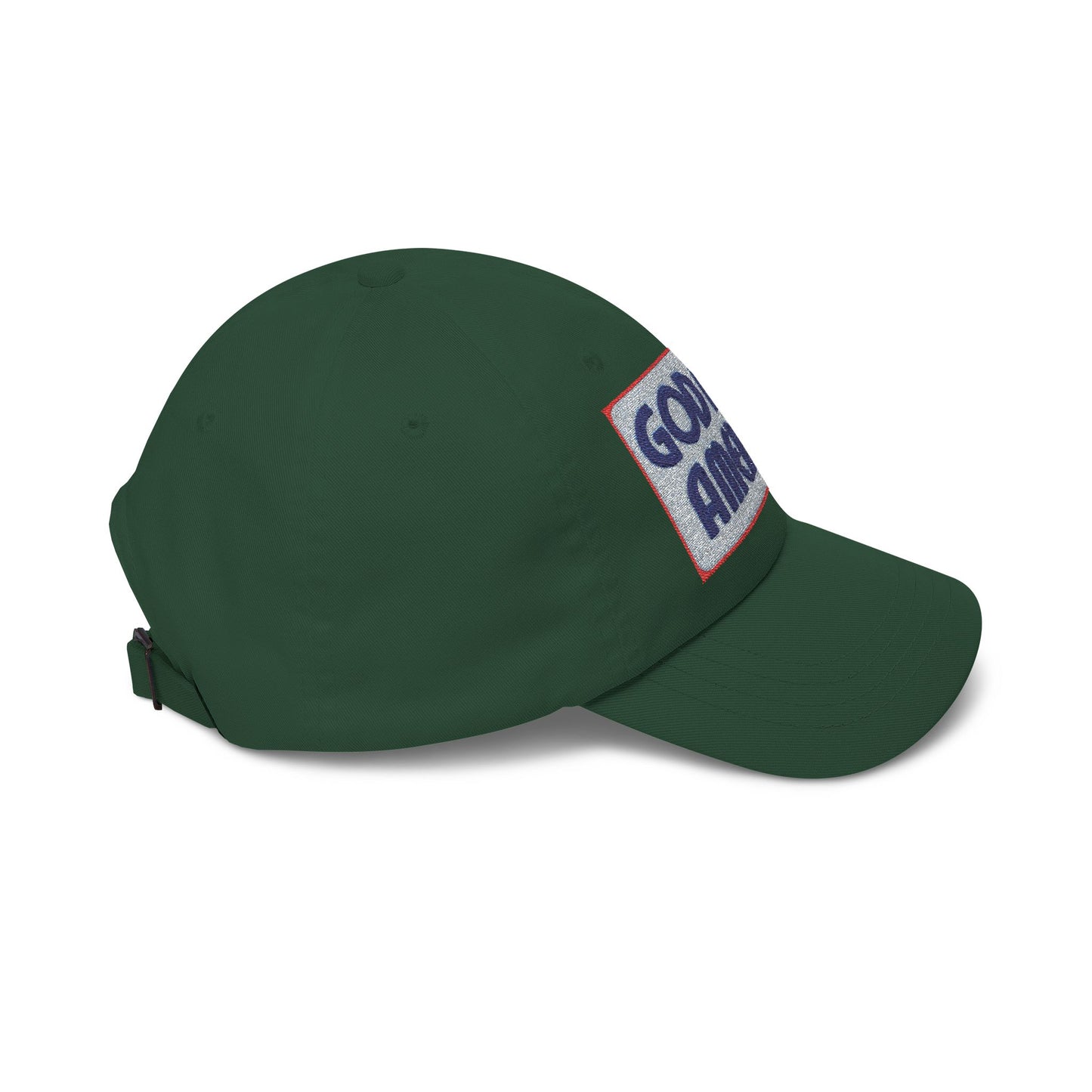 God Bless America Dad Cap — Patriotic Embroidered Baseball Hat