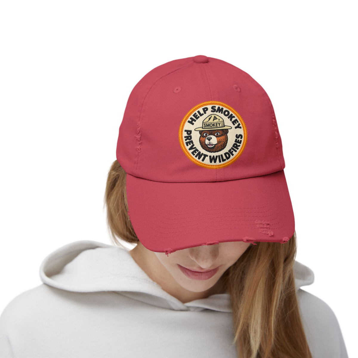 Unisex Distressed Cap Hats Printify