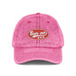 Vintage Embroidered 'Beer Me' Cap — Distressed Red Baseball Hat