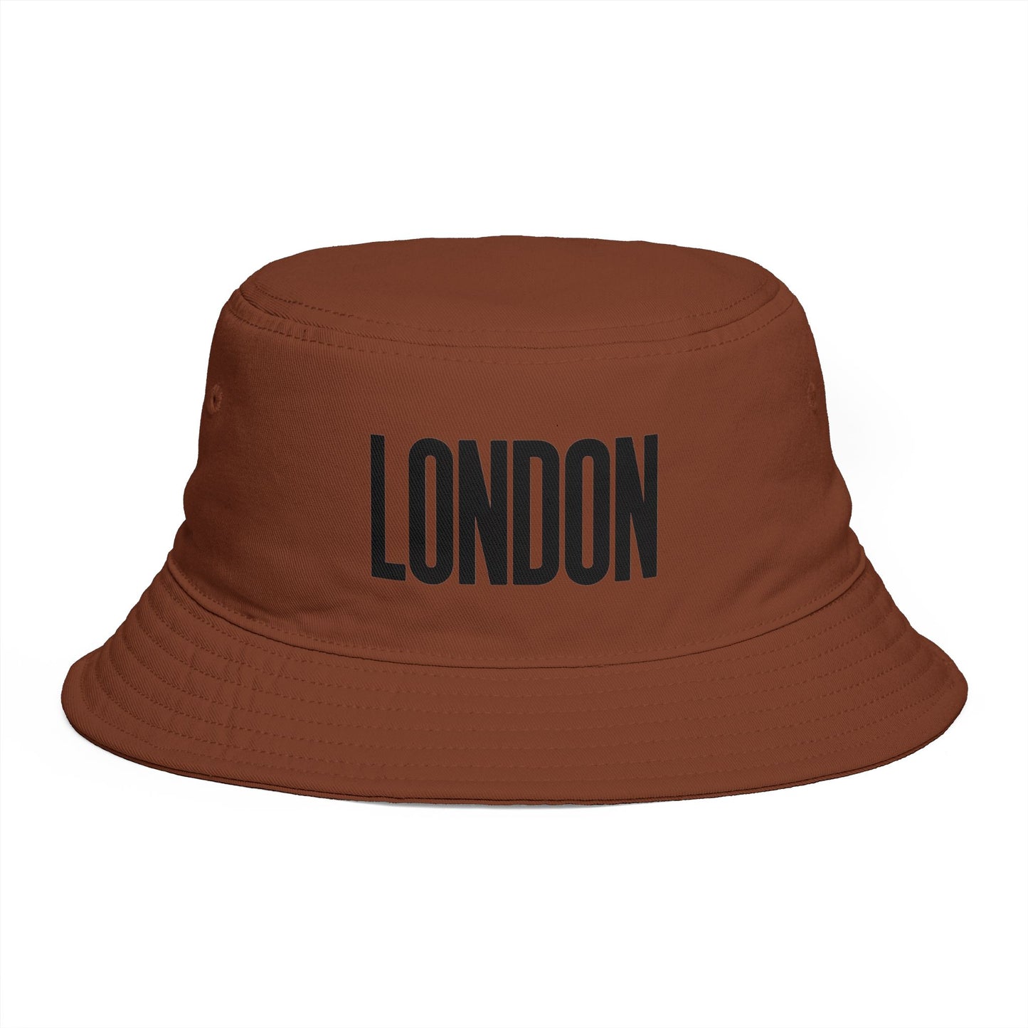 London Embroidered Bucket Hat — Minimal City Travel Sun Hat Hats Printify