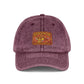 Vintage Embroidered Stetson Patch Cap — Washed Red Baseball Hat Hats Printify One size Maroon
