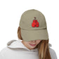 Boxing Gloves Distressed Cap - Red Gloves Dad Hat Hats Printify