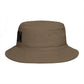 London Embroidered Bucket Hat — Minimal City Travel Sun Hat
