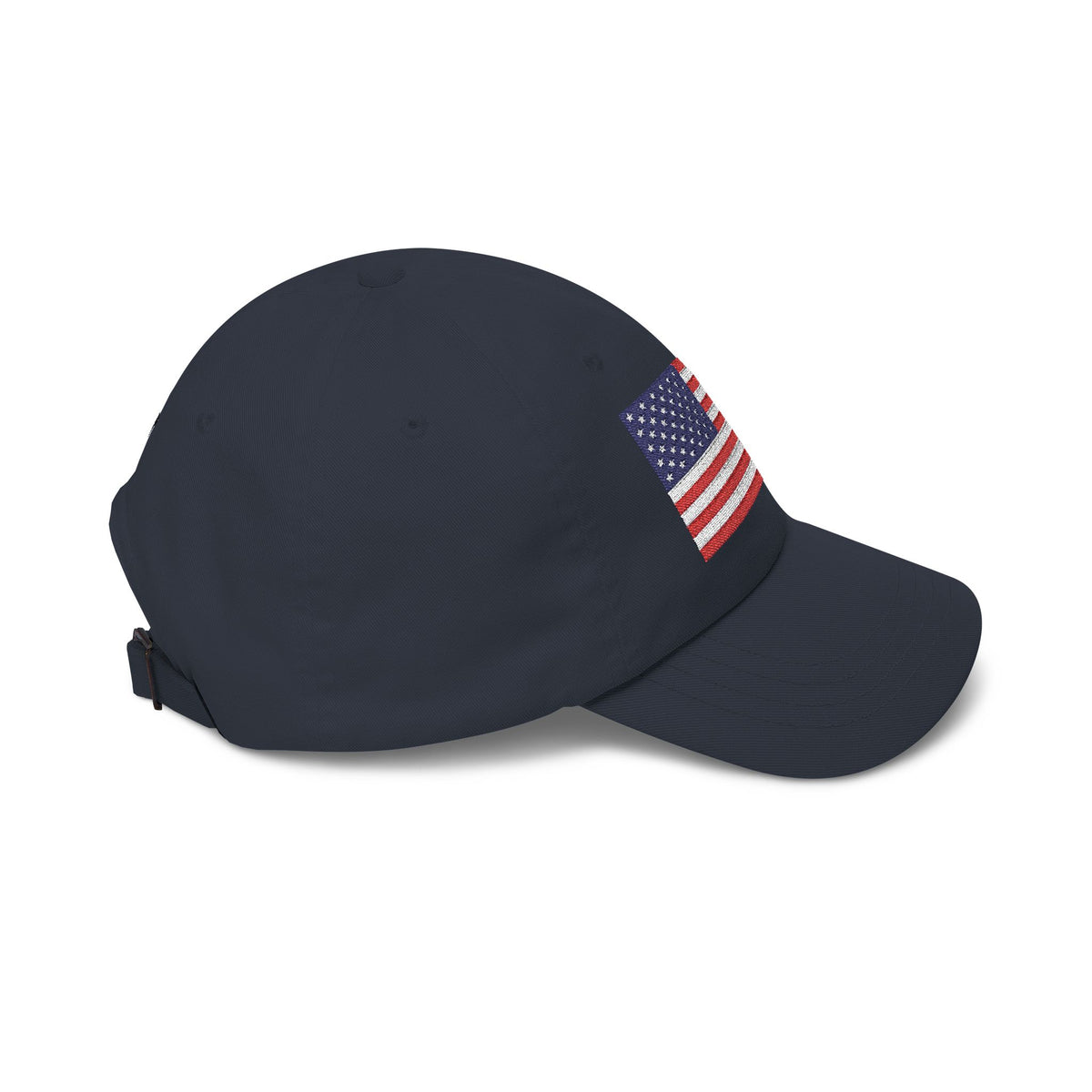 American Flag Dad Cap — Embroidered USA Baseball Hat for 4th of July