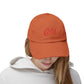 Distressed 'Cola' Vintage Baseball Cap – Retro Script Logo Hat Hats Printify