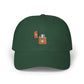 Dad Cap - Floral Lighter Patch Embroidered Baseball Hat Hats Printify Spruce One size