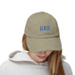 Distressed 'DAD' Baseball Cap - Vintage Dad Hat, Father's Day Gift Hats Printify