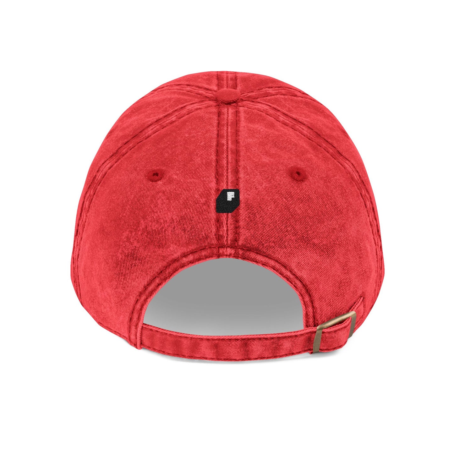 Vintage Embroidered 'Brothers' Cap — Washed Retro Baseball Hat Hats Printify