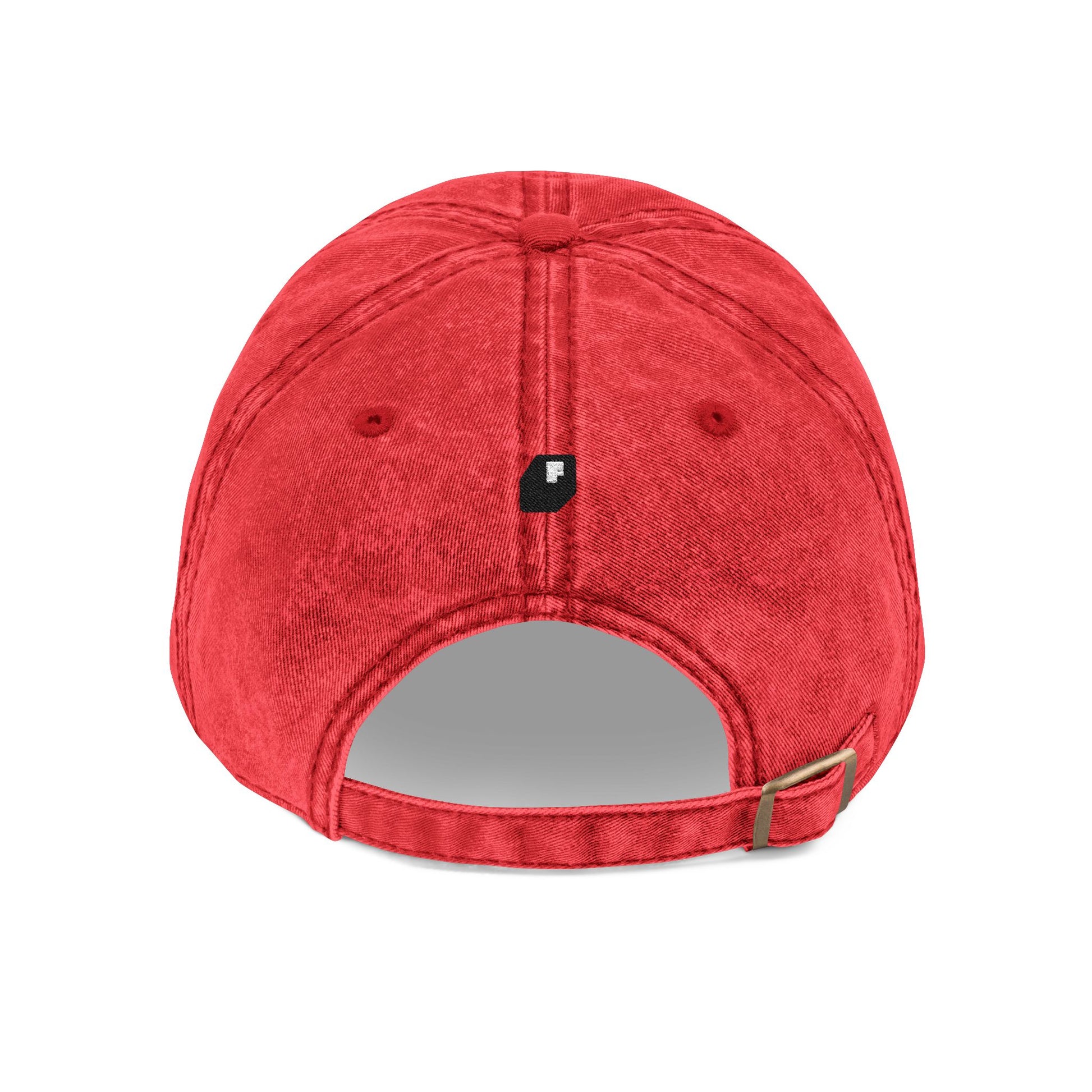 Vintage Embroidered 'Brothers' Cap — Washed Retro Baseball Hat Hats Printify