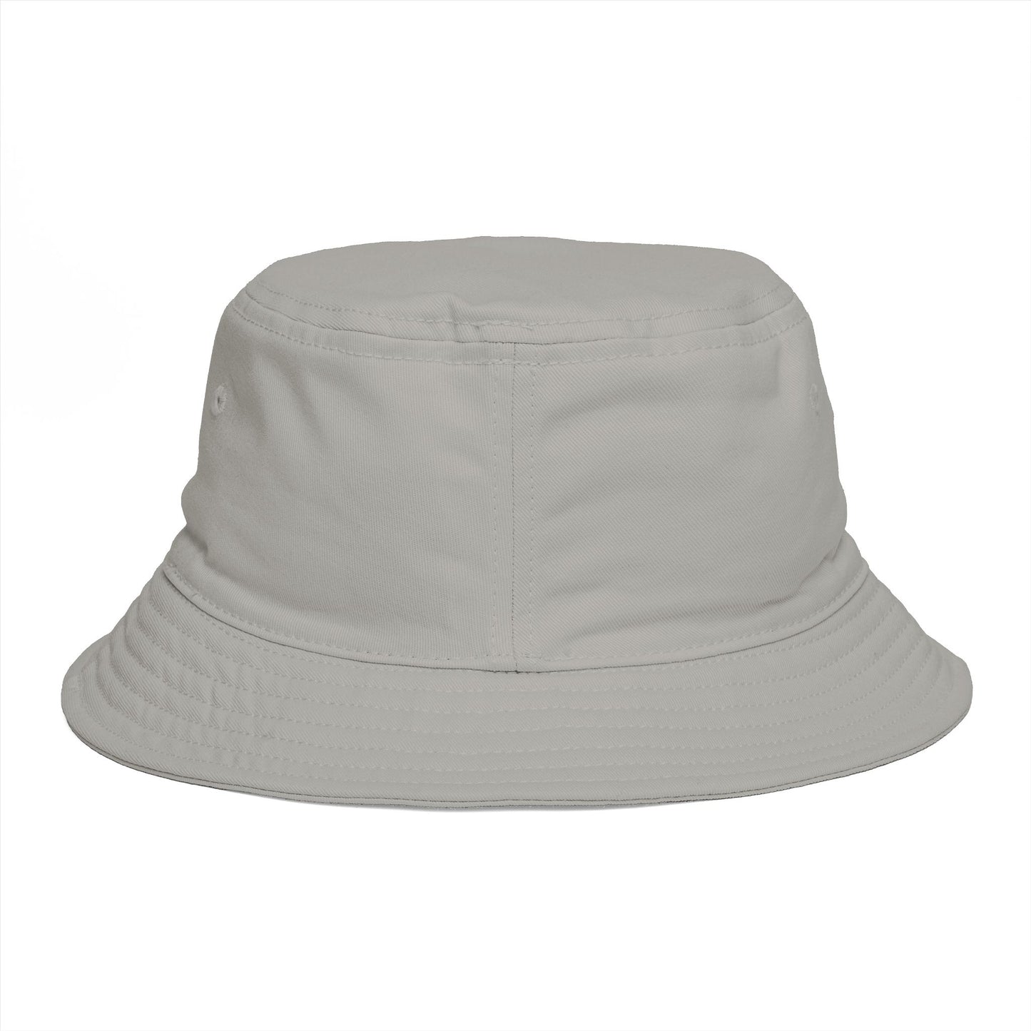 Brown LA Logo Bucket Hat — Casual Streetwear Sun Hat Hats Printify