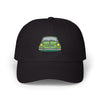 Vintage Green Beetle Dad Cap — Retro Car Baseball Hat Hats Printify Black One size