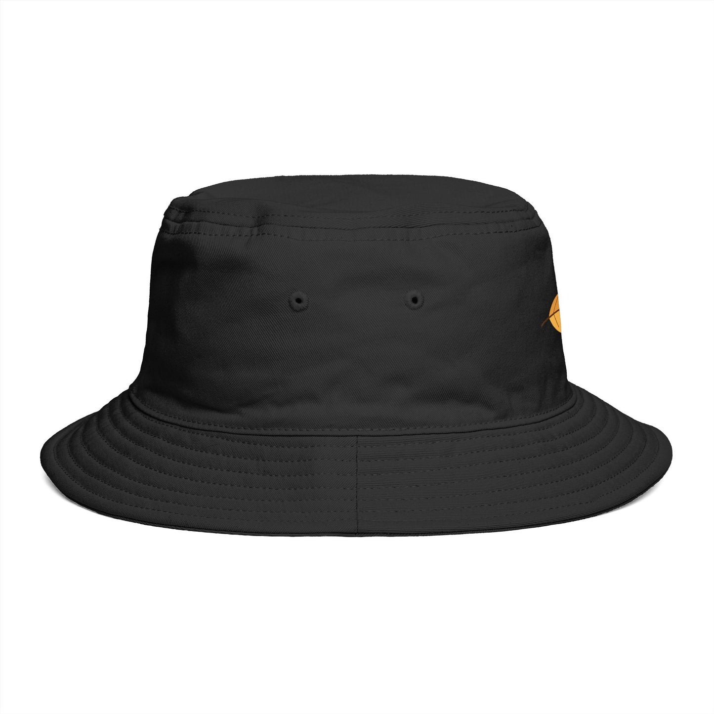 Autumn Leaf Bucket Hat — Brown Fall Outdoor Sun Hat