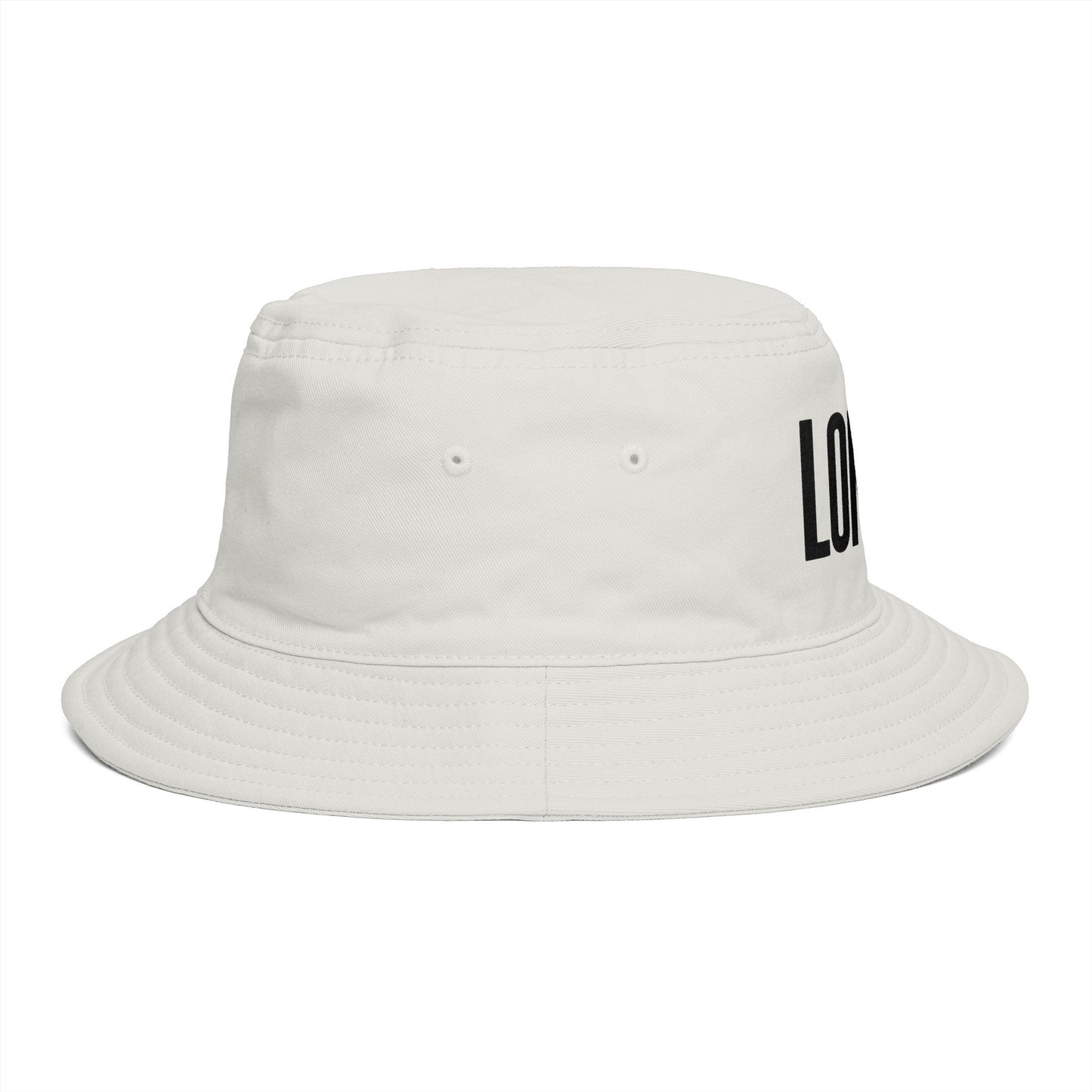 London Embroidered Bucket Hat — Minimal City Travel Sun Hat Hats Printify