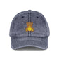 Vintage Embroidered Teddy Bear Cap Hats Printify One size Navy
