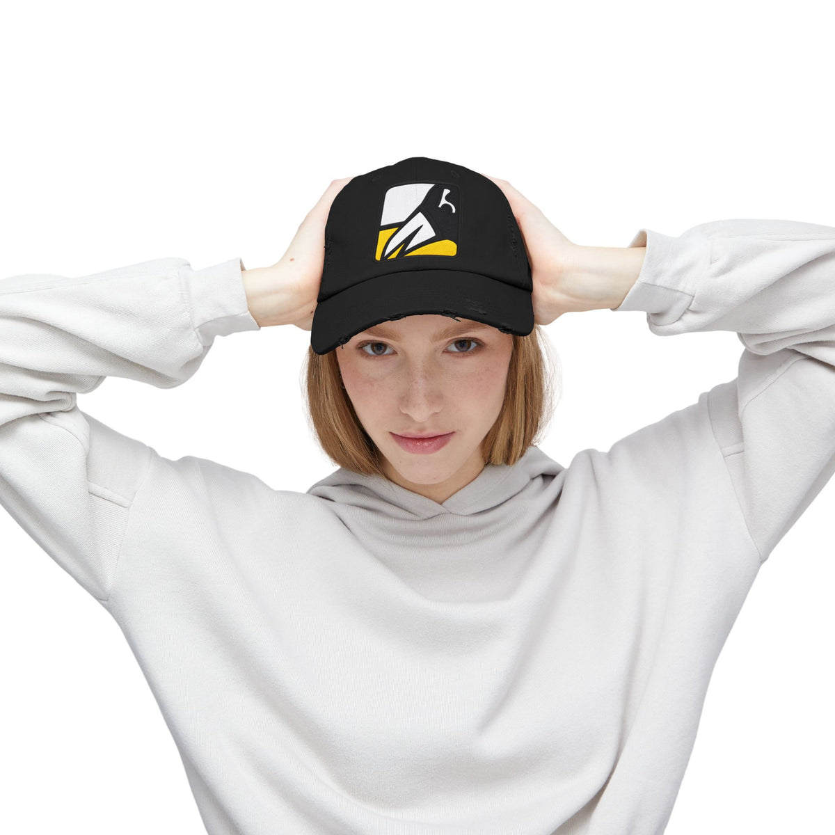 Unisex Distressed Cap Hats Printify