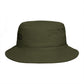 Godspeed Bucket Hat — Retro Script Embroidered Brown Sun Hat