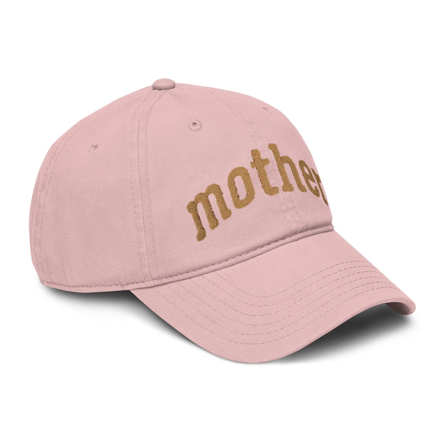 Mother Glitter Washed Baseball Cap — Sparkle Mom Hat for Mother's Day & Gifts