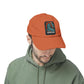 Distressed Samurai Dragon Cap — Vintage Retro Japanese Dragon Baseball Hat Hats Printify