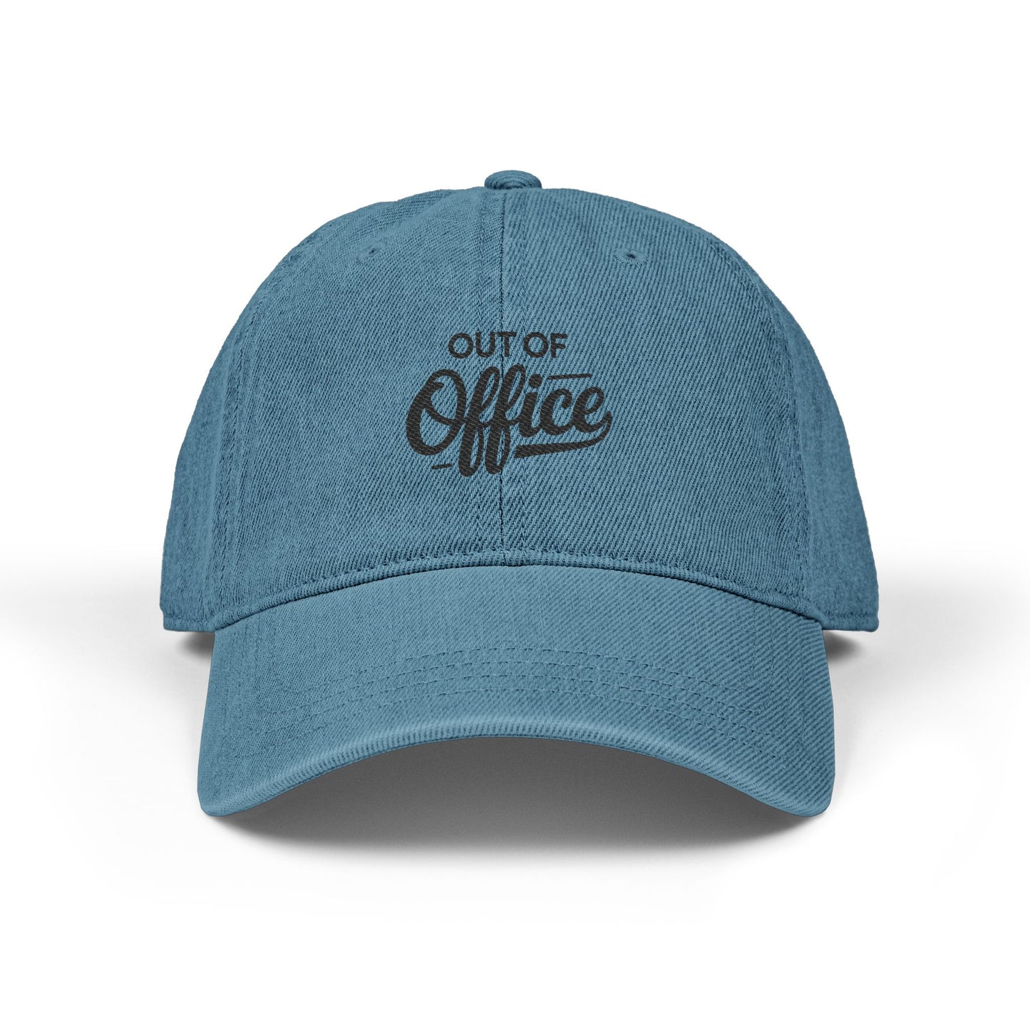 Denim Hat (Embroidery) Hats Printify One size Blue
