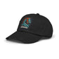 Distressed Samurai Dragon Cap — Vintage Retro Japanese Dragon Baseball Hat Hats Printify