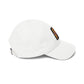 Dad Cap — Embroidered Fiery Lion Patch Baseball Hat Hats Printify