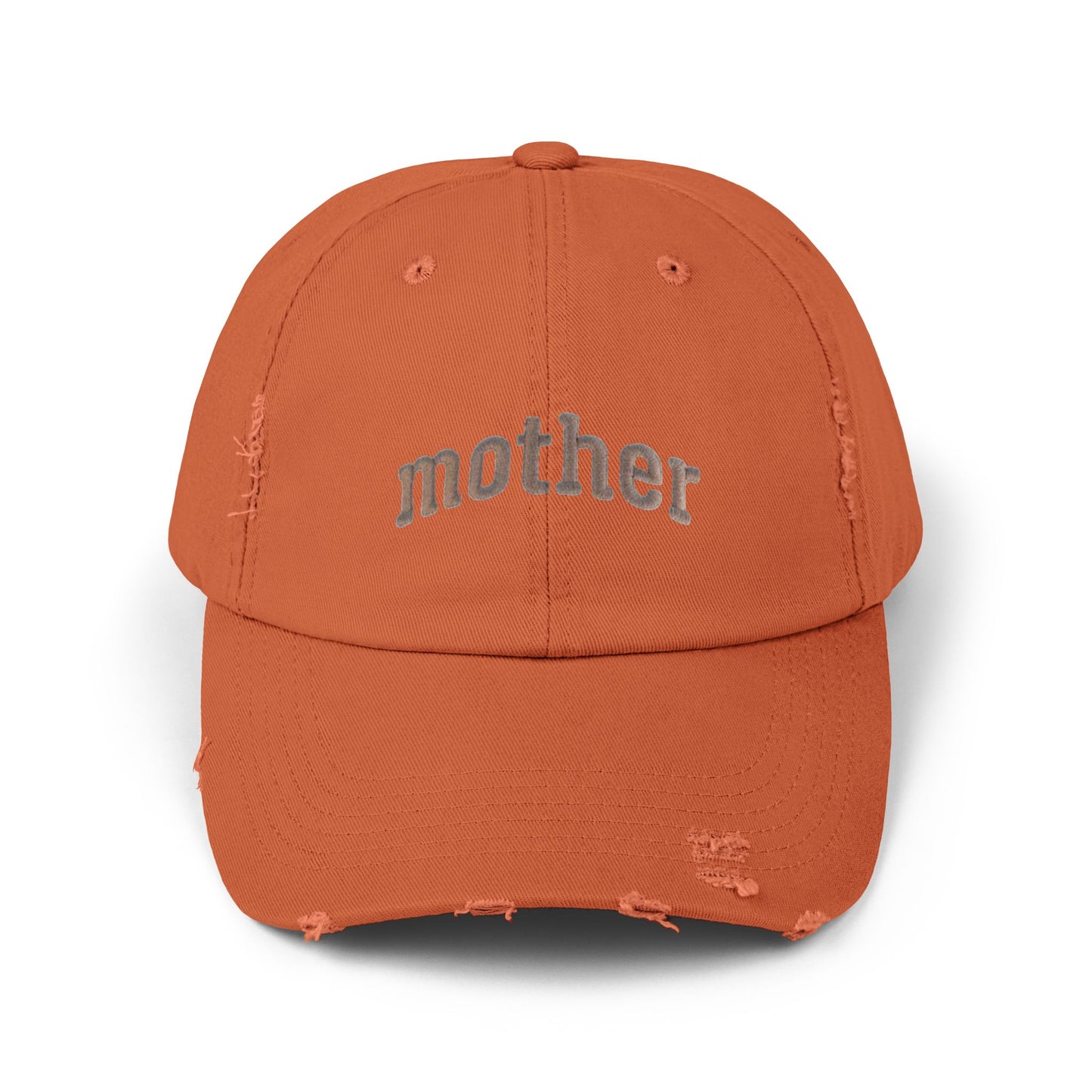 Mother Distressed Baseball Cap — Vintage Mom Hat, Casual Everyday Mom Gift