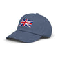 Distressed Union Jack Cap — British Flag Baseball Hat Hats Printify