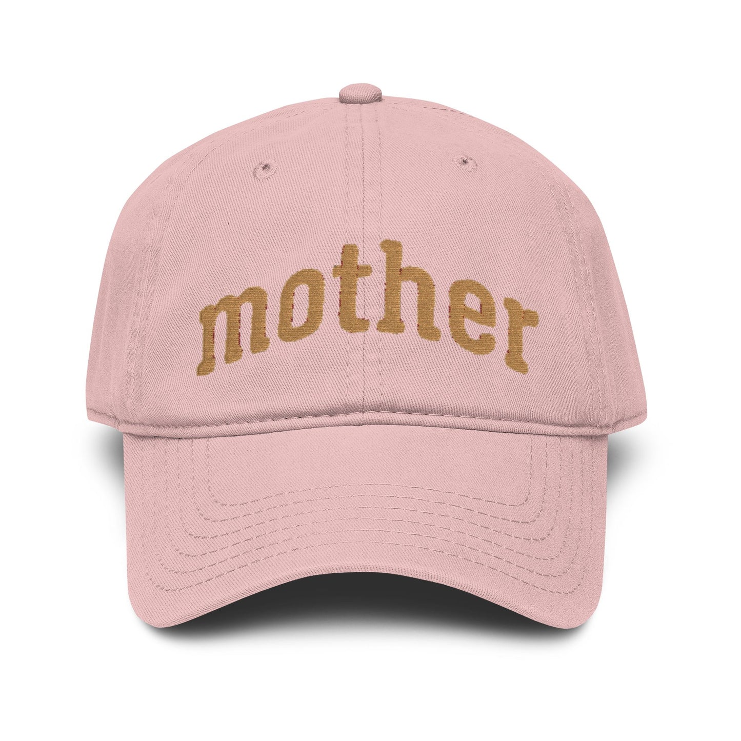 Mother Glitter Washed Baseball Cap — Sparkle Mom Hat for Mother's Day & Gifts