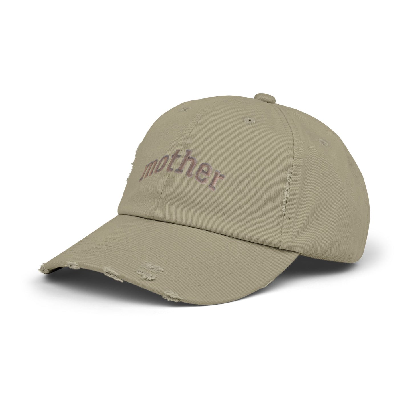 Mother Distressed Baseball Cap — Vintage Mom Hat, Casual Everyday Mom Gift