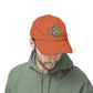 Distressed John Deere Logo Cap — Vintage Farm Equipment Baseball Hat