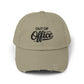 Unisex Distressed Cap Hats Printify Light Olive One size