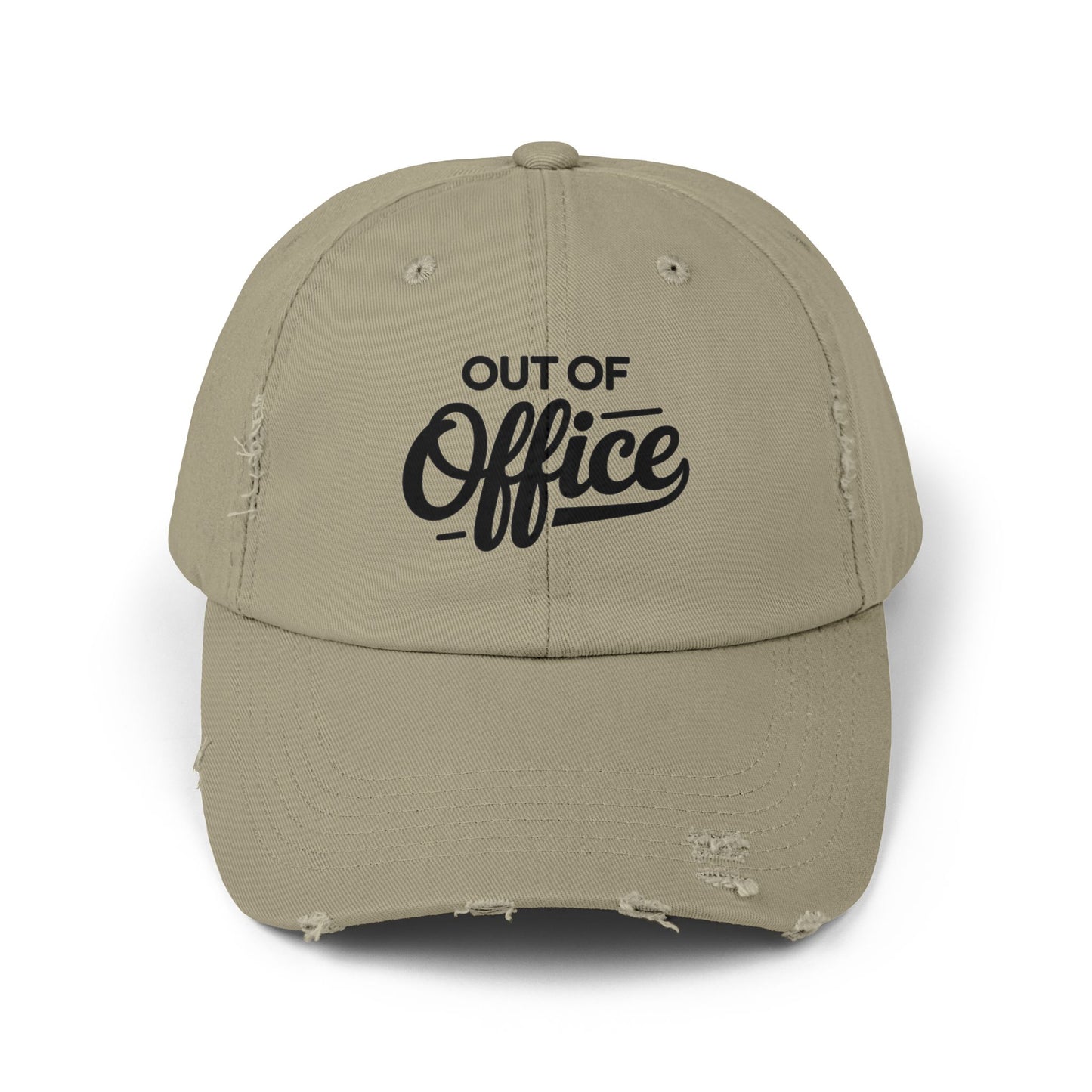 Unisex Distressed Cap Hats Printify Light Olive One size